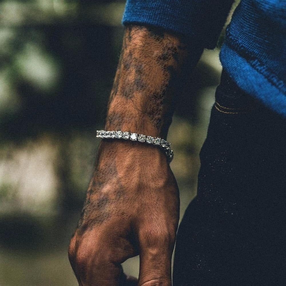 Iced Out Tennis Bracelet - Mozayn Jewelry