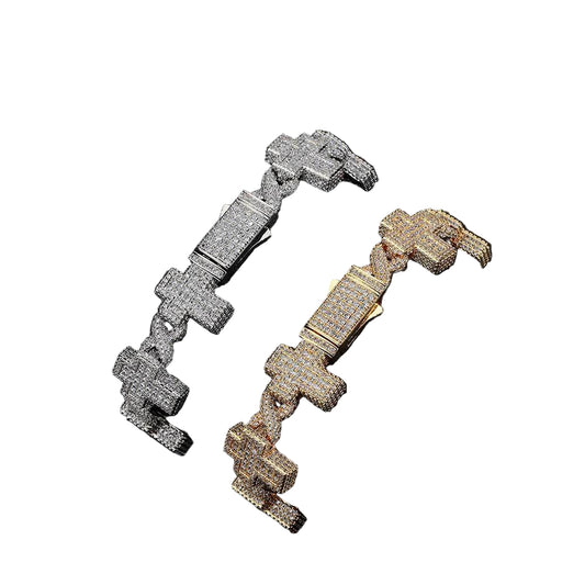 Infinite Cross Bracelet - Mozayn Jewelry