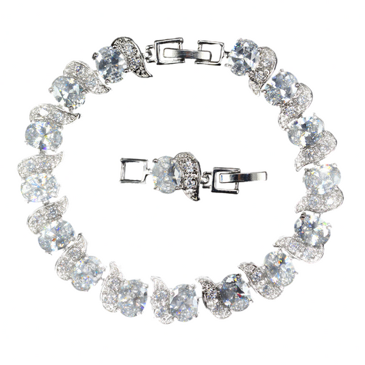 Angel Wings And Gem Bracelet - Mozayn Jewelry