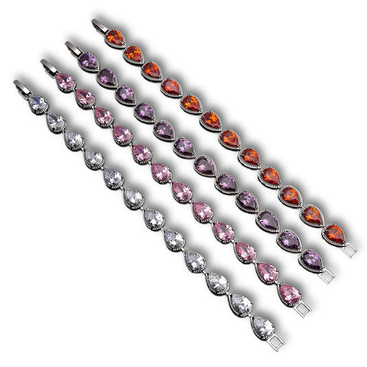 Bracelet Tear Drop Shaped - Mozayn Jewelry