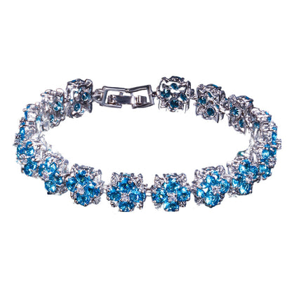 Clover Iced Out Bracelet - Mozayn Jewelry