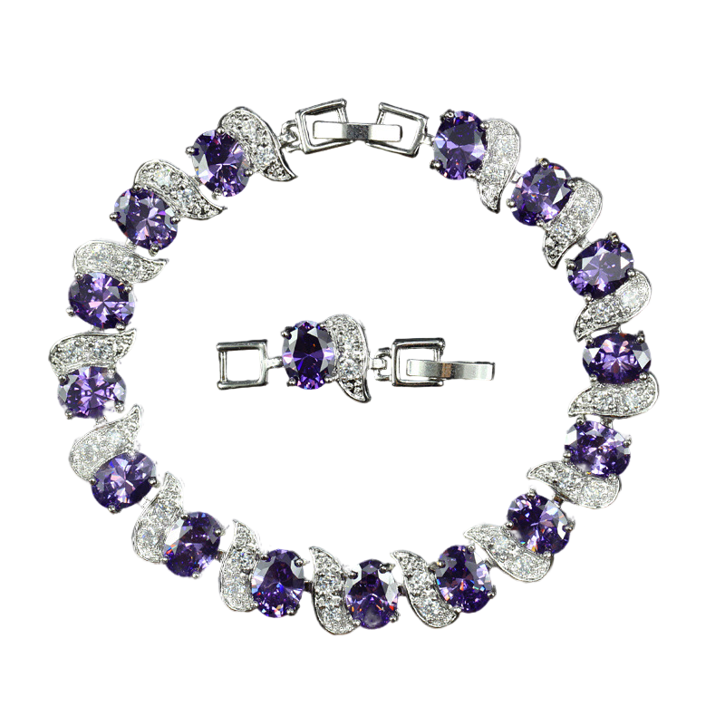 Angel Wings And Gem Bracelet - Mozayn Jewelry