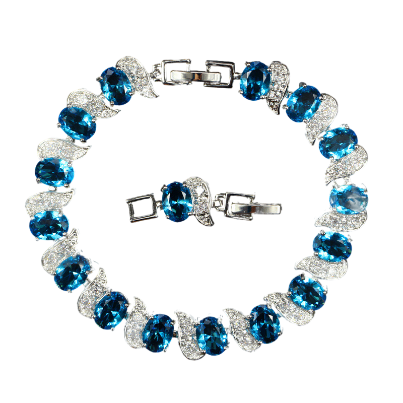 Angel Wings And Gem Bracelet - Mozayn Jewelry