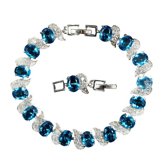 Angel Wings And Gem Bracelet - Mozayn Jewelry