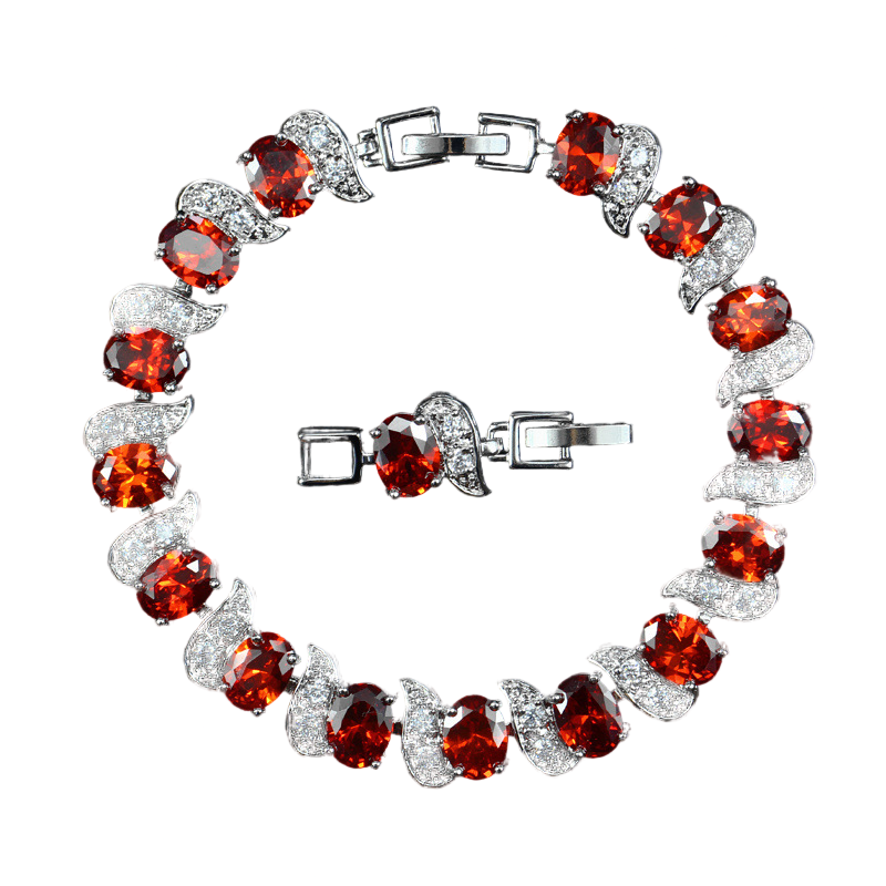 Angel Wings And Gem Bracelet - Mozayn Jewelry