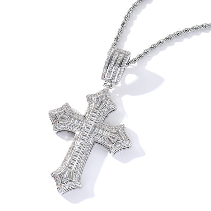 Cross Diamonds Pendant - Mozayn Jewelry