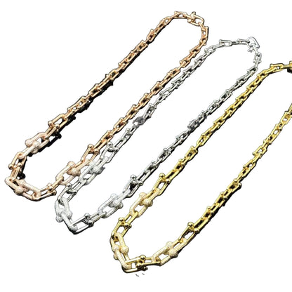Full Diamond Bamboo Cuban Chain - Mozayn Jewelry