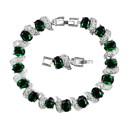 Angel Wings And Gem Bracelet - Mozayn Jewelry