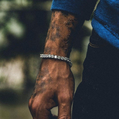 Iced Out Tennis Bracelet - Mozayn Jewelry