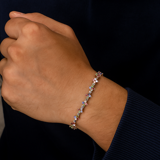 [BUY 1 GET 2] Small Flower Bracelet - Mozayn Jewelry