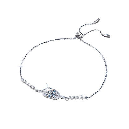 1ct Moissanite S925 Sterling Silver Bracelet - Mozayn Jewelry