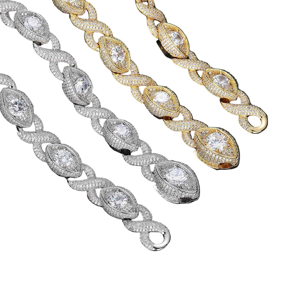 [BUY 1 GET 2] Iced Out Gem Bracelet - Mozayn Jewelry