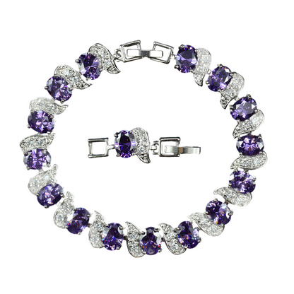 Angel Wings And Gem Bracelet - Mozayn Jewelry