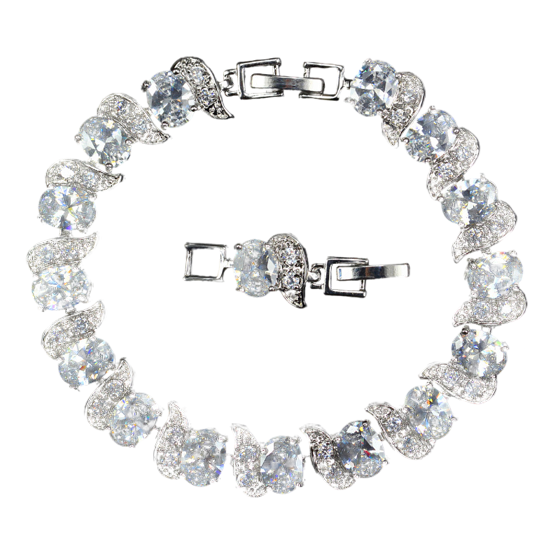 Angel Wings And Gem Bracelet - Mozayn Jewelry