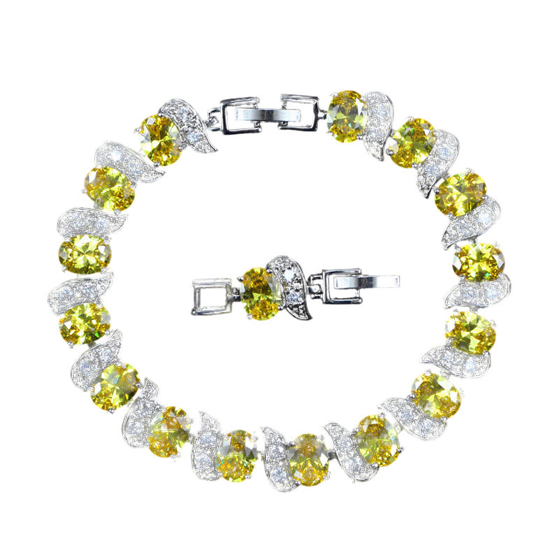 Angel Wings And Gem Bracelet - Mozayn Jewelry