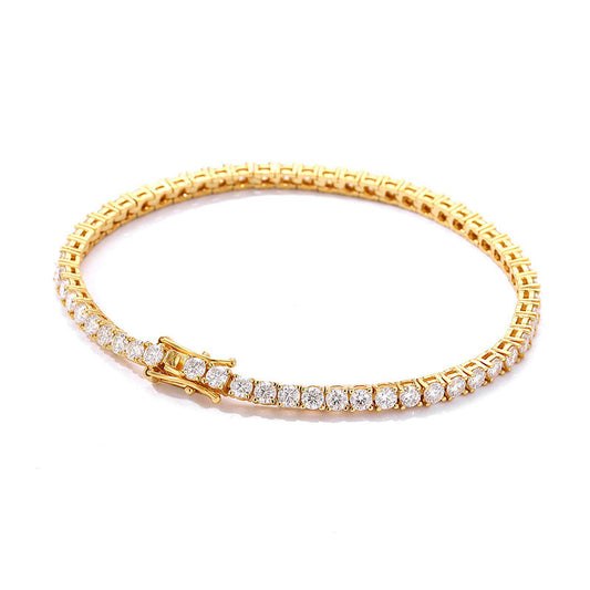 Moissanite Tennis Bracelet S925 Sterling Silver - Mozayn Jewelry