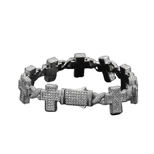Infinite Cross Bracelet - Mozayn Jewelry