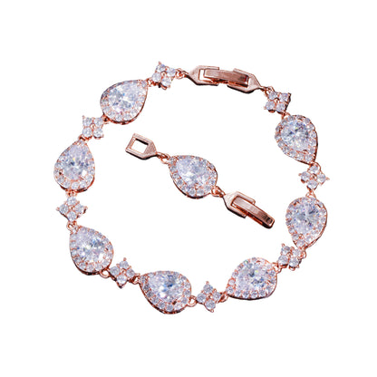 Tear Drop Star Bracelet - Mozayn Jewelry