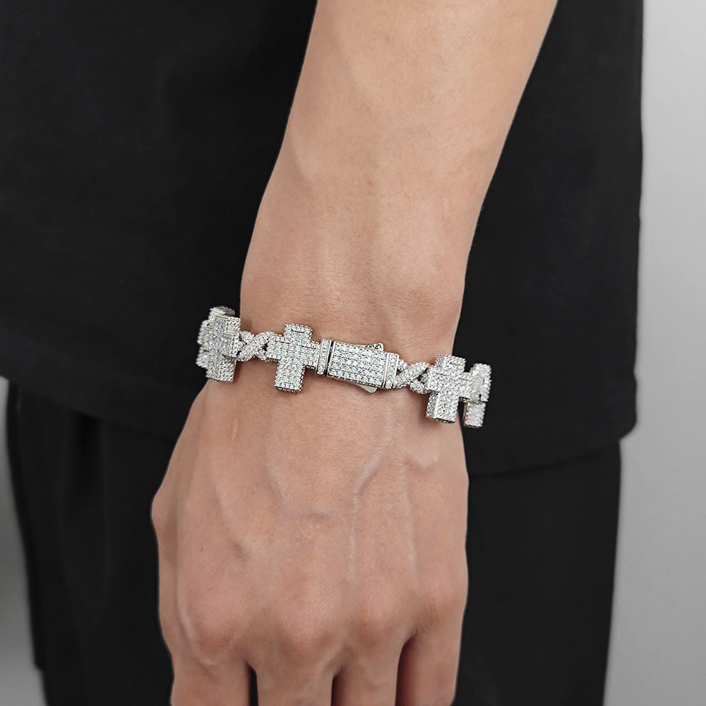 Infinite Cross Bracelet - Mozayn Jewelry